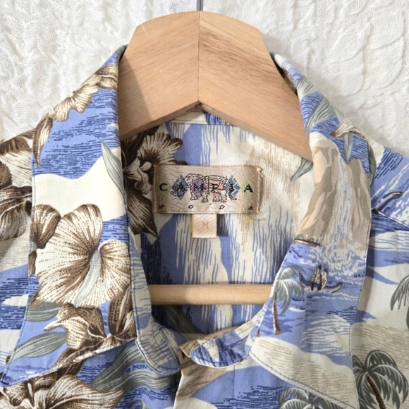 Hawaiian‎ Shirt Men Aloha Summer Casual Beach Button Down Cruise Surf Party M - Picture 3 of 10